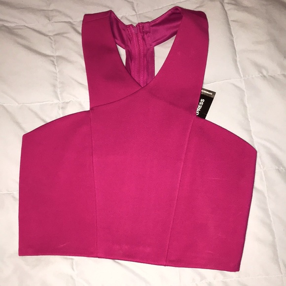 Express Tops - Express crop top size small